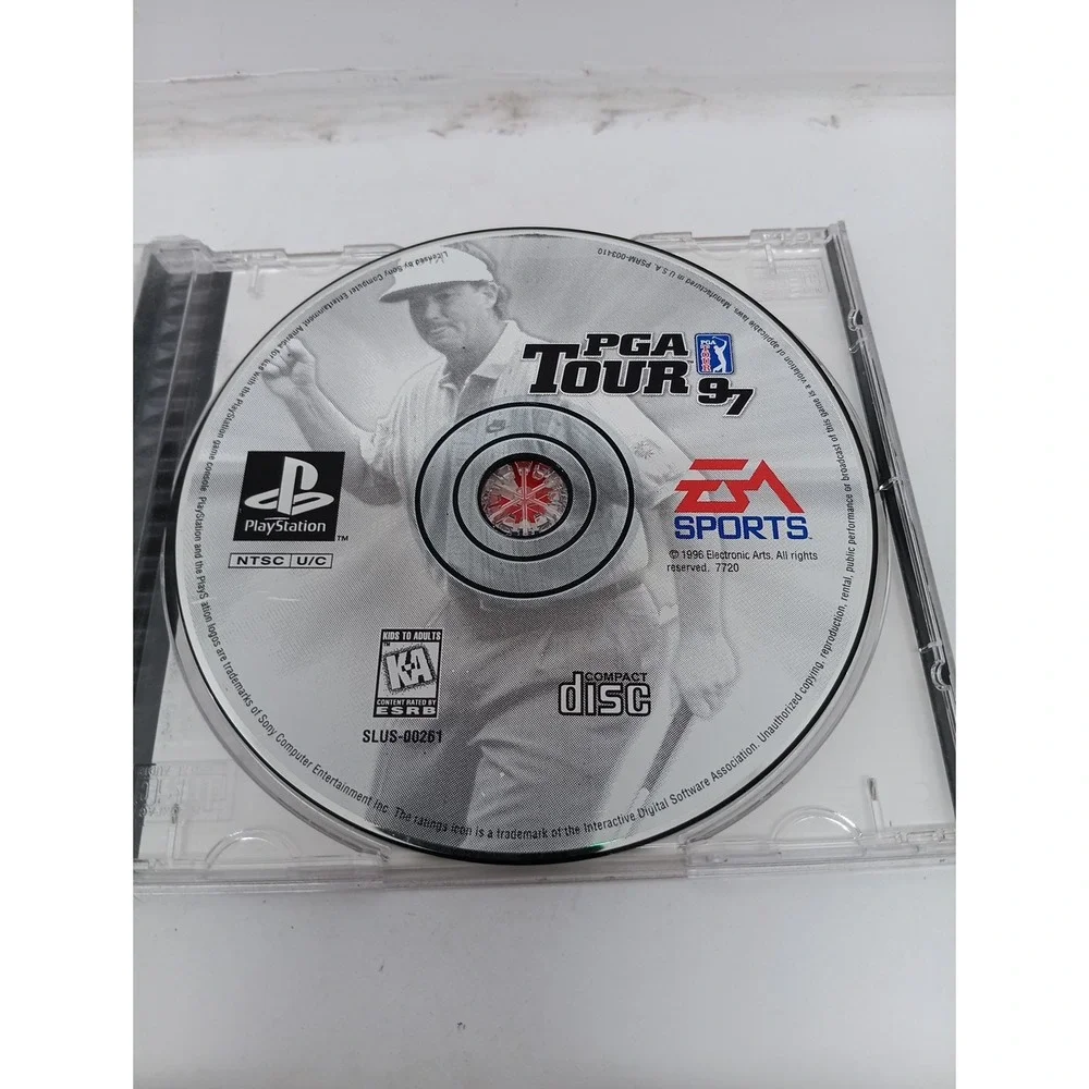 Playstation PGA Tour 1997 Game